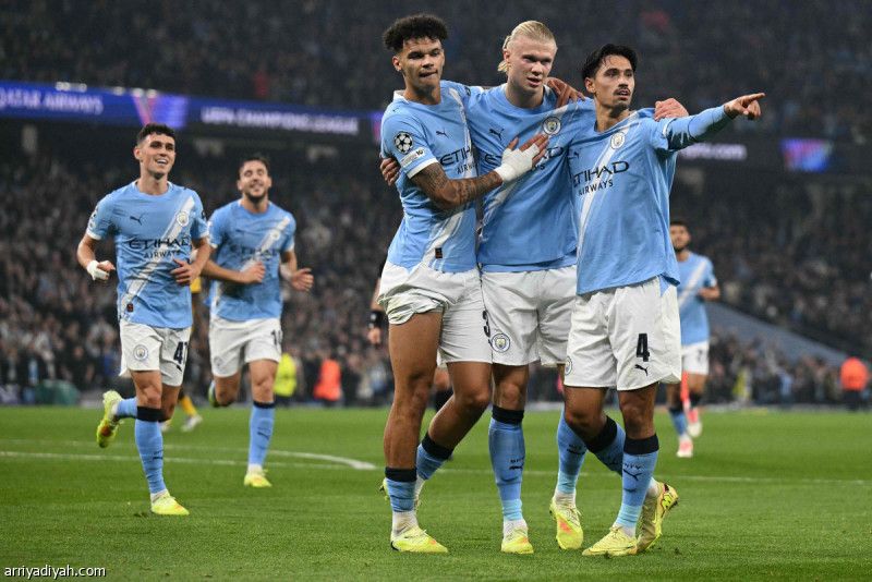 السيتي يقسو على دورتموند برباعية