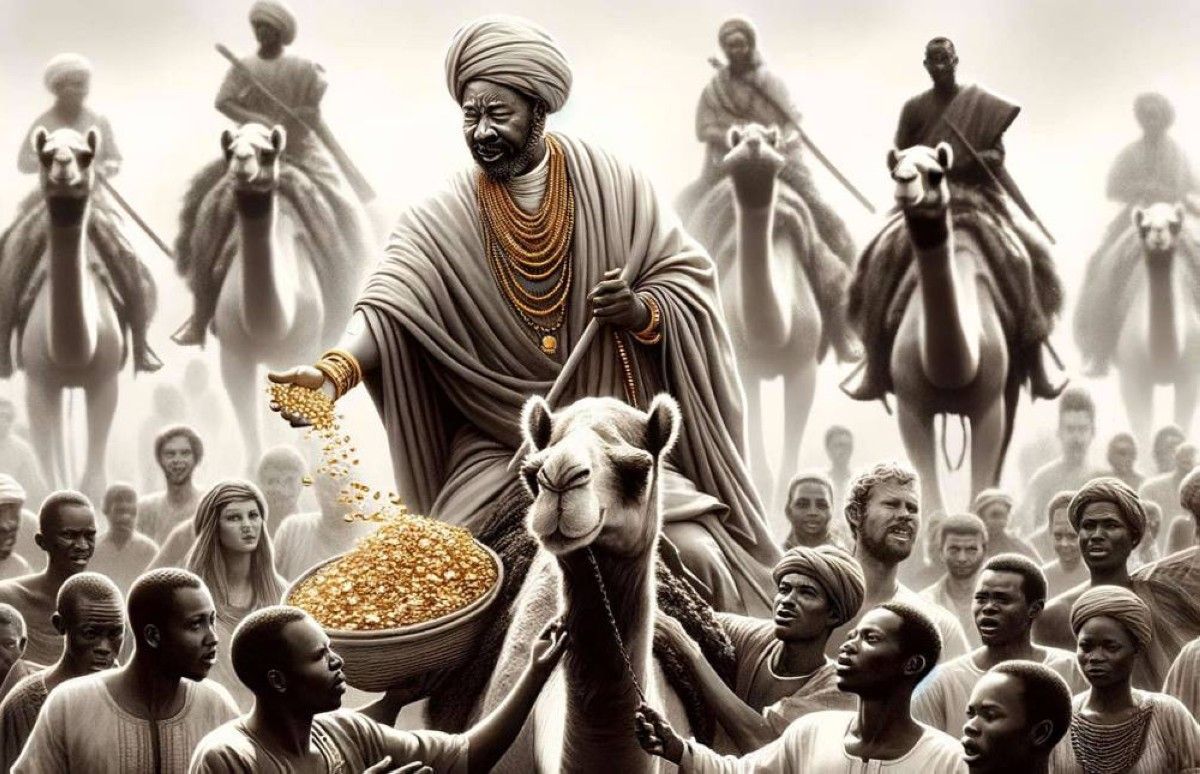 12 ألف شخص يحملون الذهب.. ثروة أغنى شخص في التاريخ تتجاوز خيال البشر