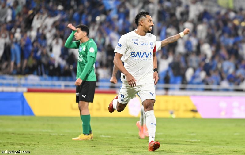 سالم ينفرد بصدارة هدافي الهلال