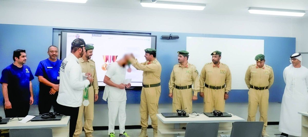 شرطة دبي تختتم مبادرة «الجاهزية» للنزلاء