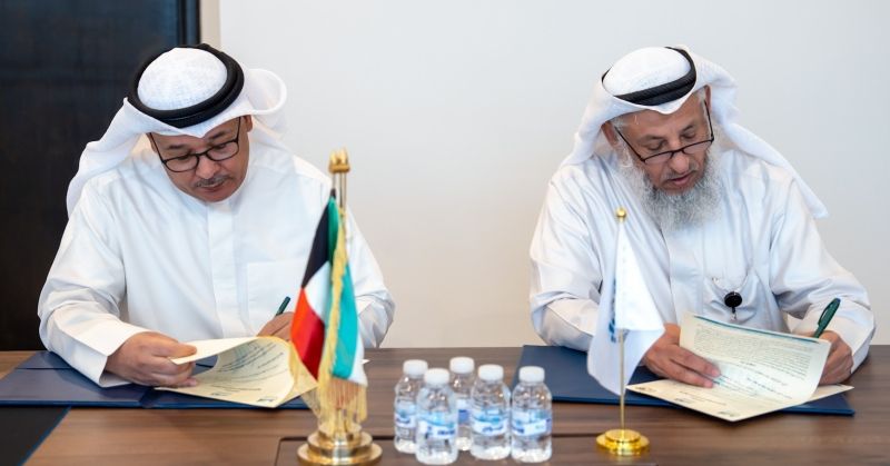 ناصر الشيخ وعثمان الخميس يوقّعان الاتفاقية