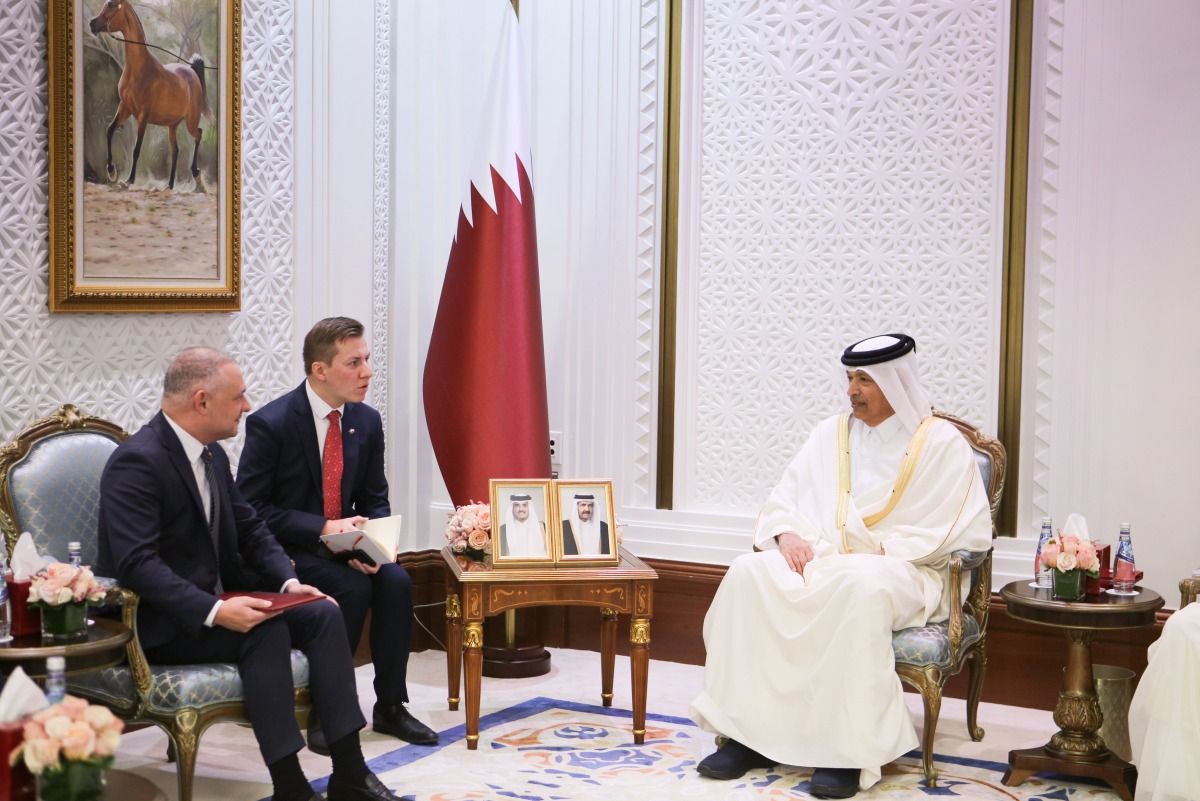 رئيس مجلس الشورى يتسلم رسالة من رئيس مجلس النواب البولندي