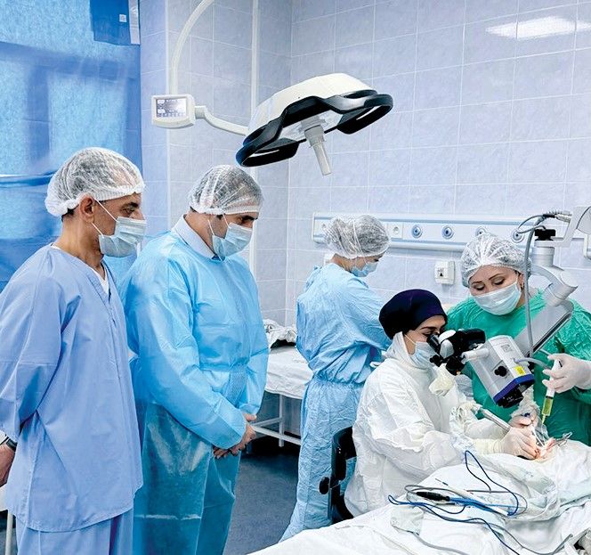 الوفد الطبي القطري يختتم زيارته إلى قرغيزيا