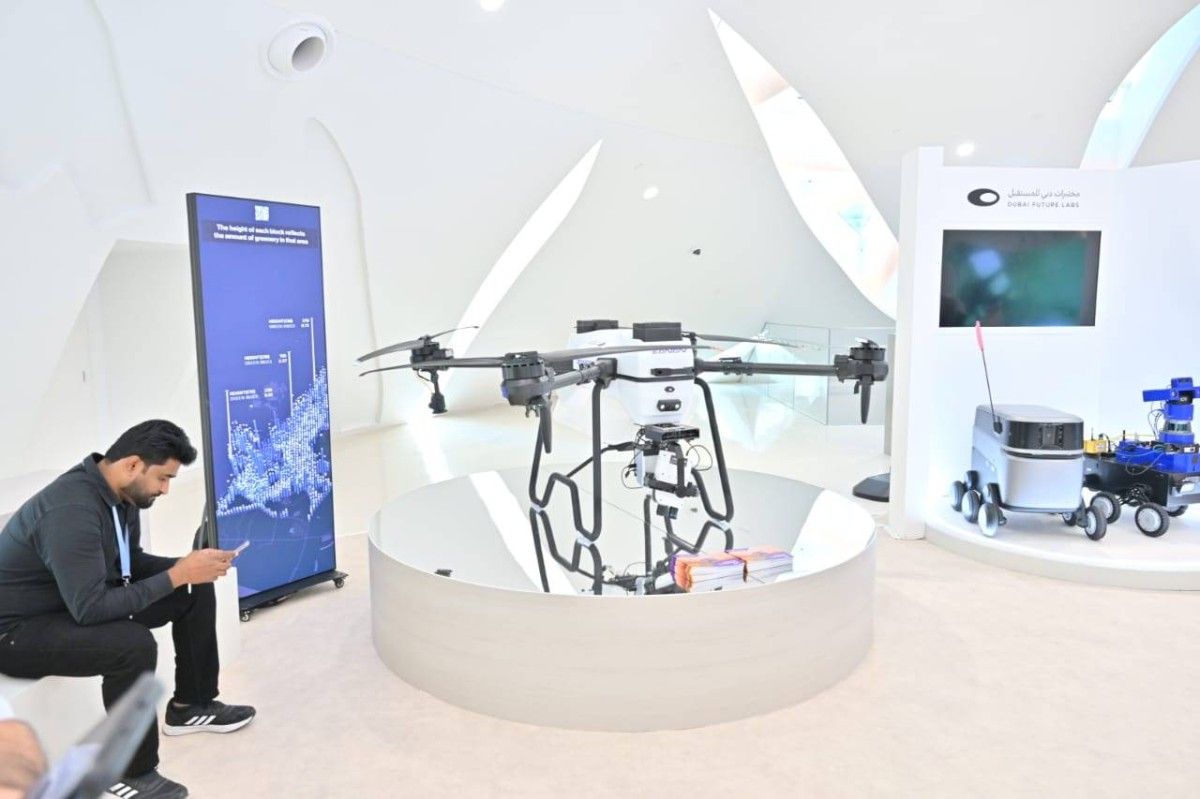 "عين البلدية الذكية" توظيف الطائرات بدون طيار في الإدارة الذكية لدبي