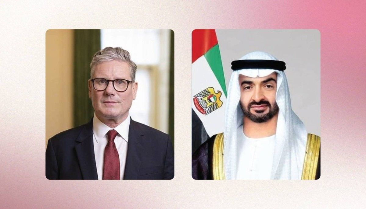 رئيس الدولة يتلقى اتصالاً هاتفياً من رئيس الوزراء البريطاني