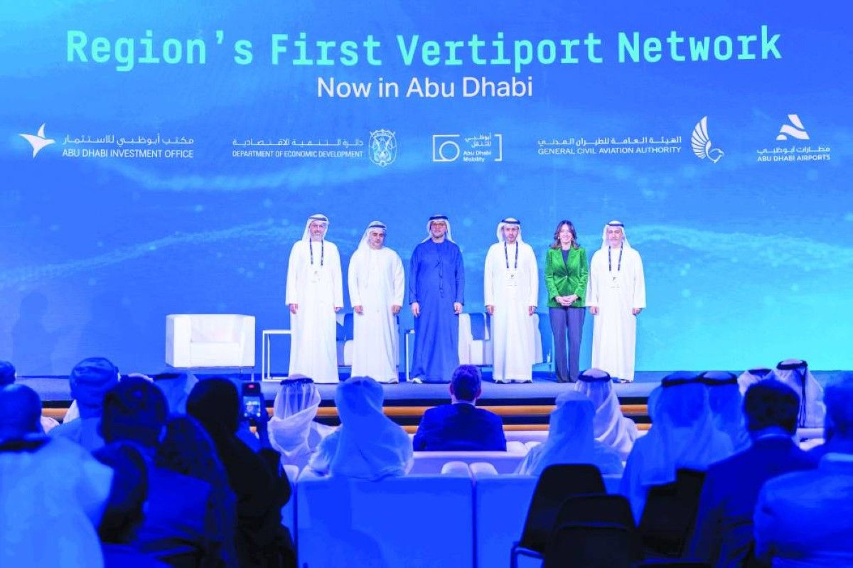 أبوظبي تطلق شبكة من مهابط الطائرات العمودية الكهربائية لدعم تشغيل التاكسي الطائر