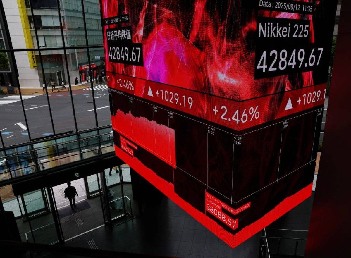 المؤشر نيكاي الياباني يرتفع مدعوماً بصعود أسهم التكنولوجيا