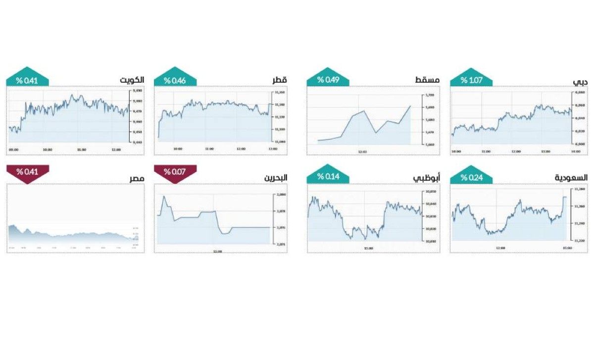 الأفضل عربياً.. «القيادية» ترفع سوق دبي بمكاسب 12 ملياراً