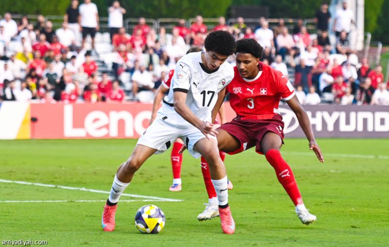 ثلاثية سويسرية تقصي مصر من المونديال