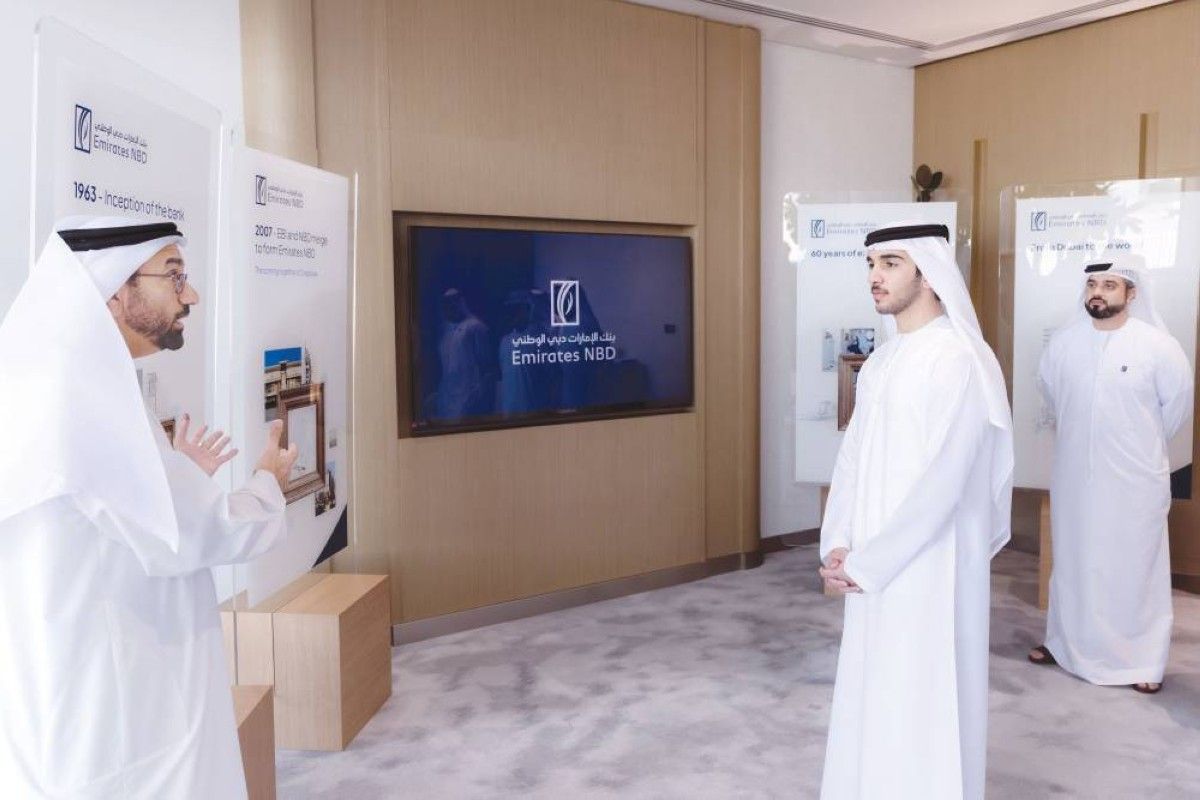 محمد بن راشد بن محمد: «الإمارات دبي الوطني»يقدم خدمات نوعية تستند إلى تاريخ عريق
