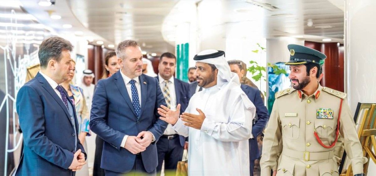 شرطة دبي تبحث التعاون الأمني مع مقدونيا الشمالية