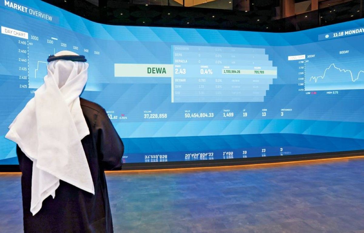 9.2 مليارات درهم تداولات الأسهم المحلية في 5 جلسات