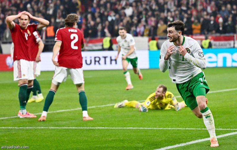 «هاتريك» باروت يمنح إيرلندا مقعدا في ملحق المونديال