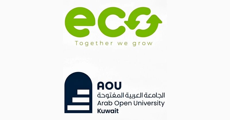 الجامعة العربية المفتوحة في الكويت توقّع اتفاقية تعاون مع حاضنة «إيكو»