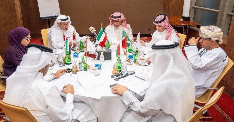 جانب من الاجتماع السادس لاتحاد الصحفيين الخليجيين