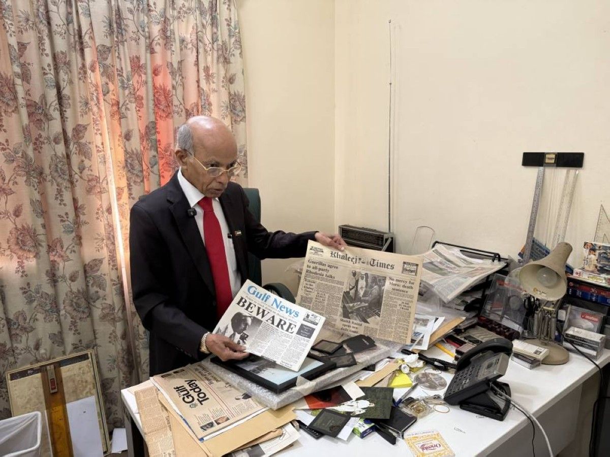 يعد جزءاً من ذاكرة دبي .. "راميش" مصمم إعلانات هندي أوصلته الإمارات إلى "غينيس"