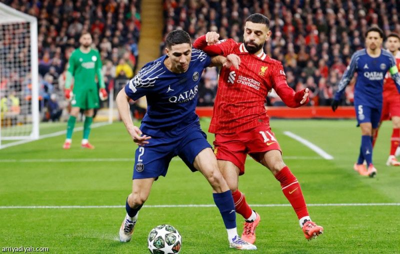 صلاح وحكيمي ينافسان أوسيمين على الأفضل