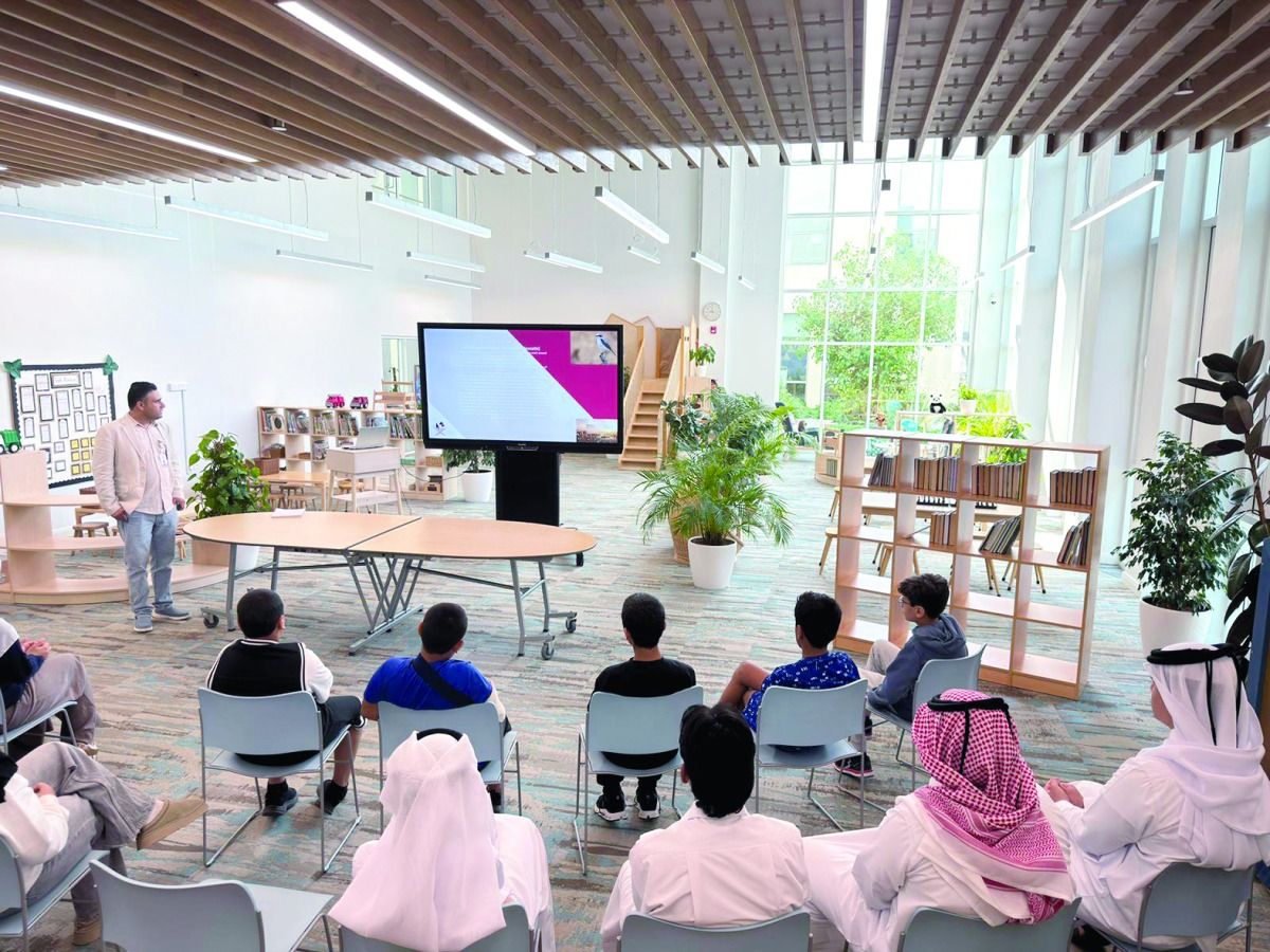 فعالية توعوية عن الطيور المهاجرة