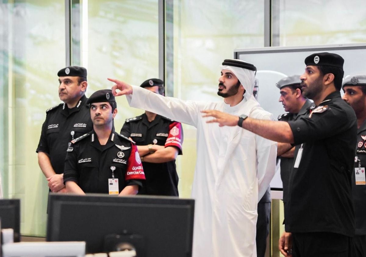 وزير الداخلية يشهد جانبا من التمارين الميدانية الخاصة بـ"تمرين وطن 2025"