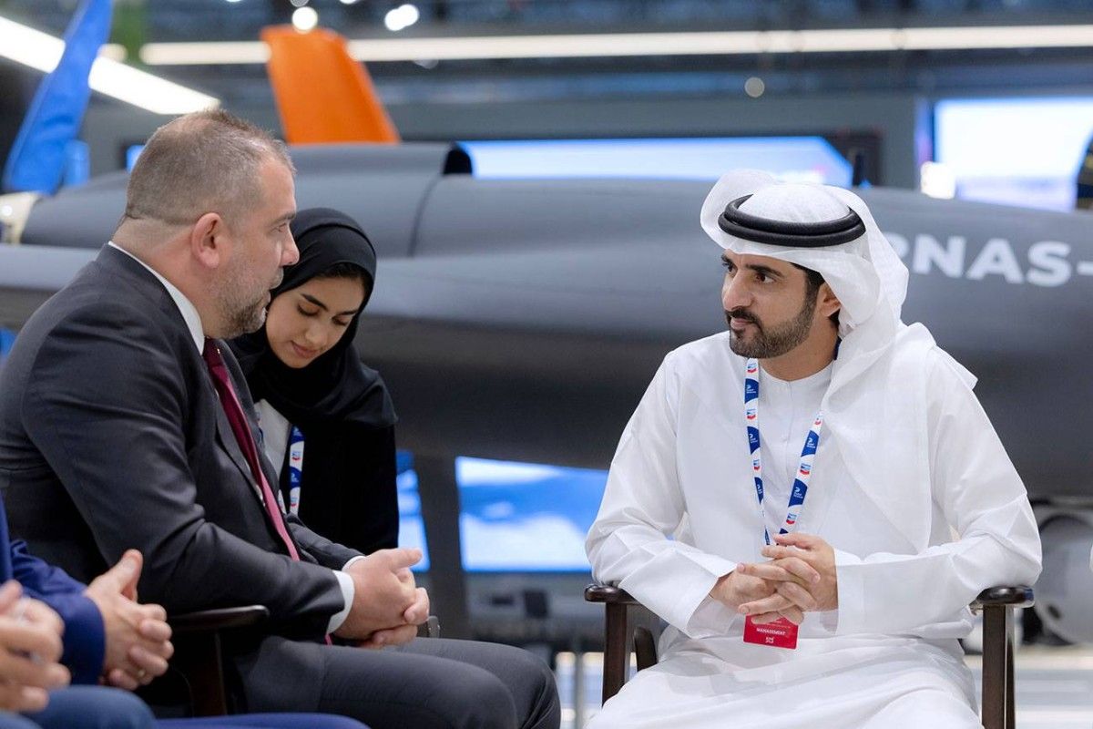 حمدان بن محمد يلتقي وزير الدفاع في مونتينغرو ويبحث معه مستقبل التعاون بين البلدين