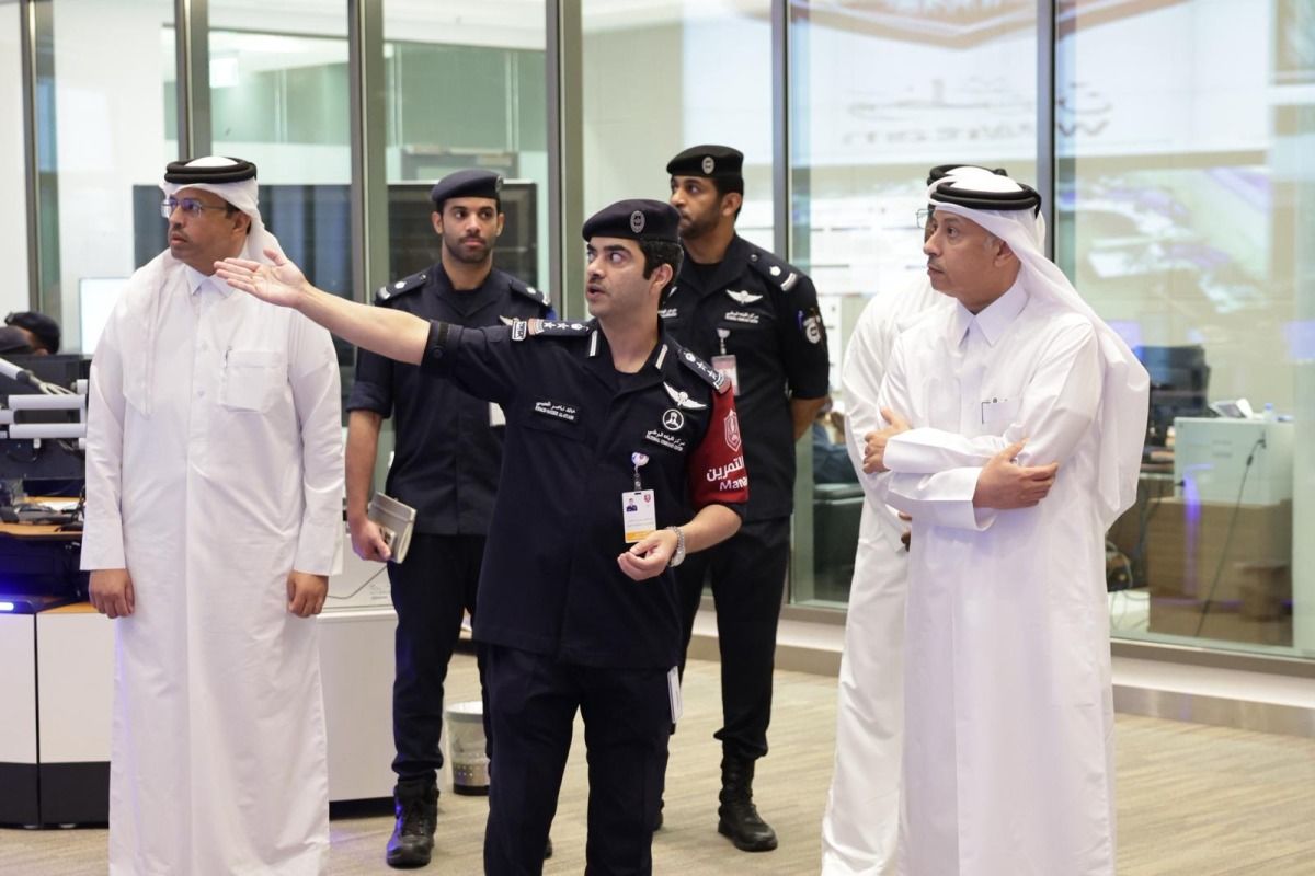 النائب العام ووكيل الأمين العام للأمم المتحدة يزوران مركز القيادة الوطني للاطلاع على سير تمرين "وطن 2025"