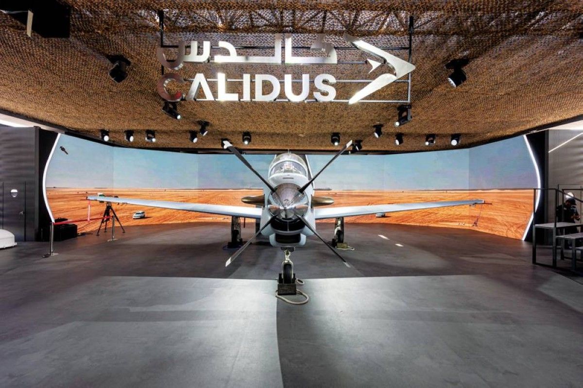 «كالدس» تدشن طائرة «بدر- 250» الهجومية الخفيفة المصنعة بالكامل في الإمارات