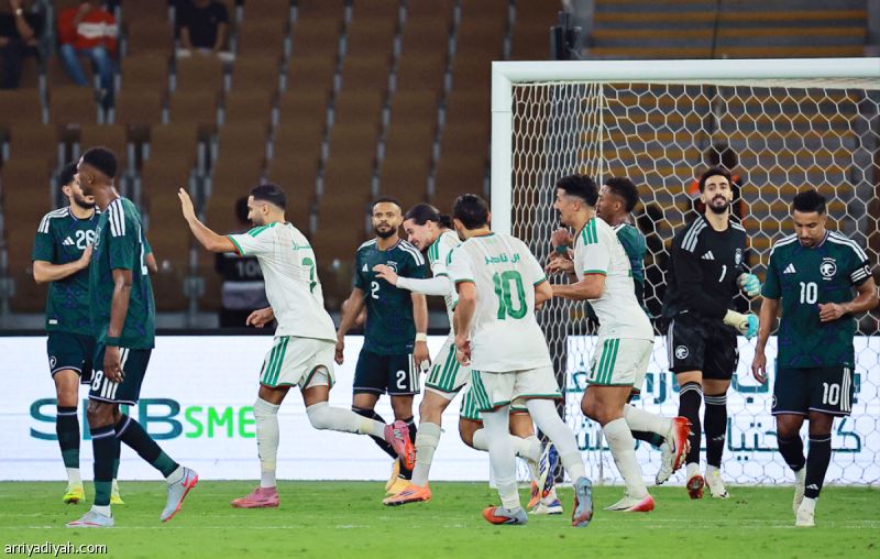 الأخضر.. خامس خسارة بثنائية نظيفة مع رينارد