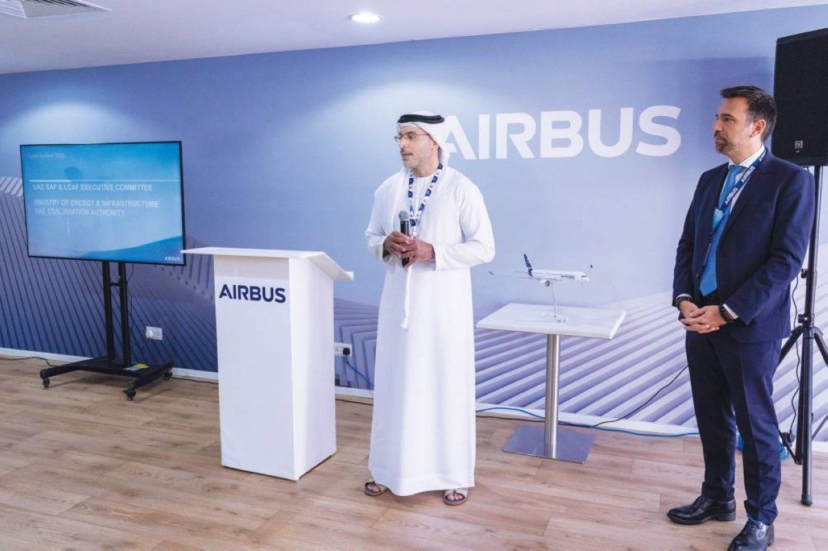 «الطاقة والبنية التحتية» و«إيرباص» تعززان منظومة وقود الطيران المستدام
