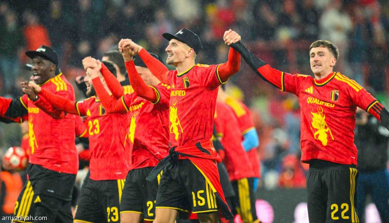 سباعية تزف بلجيكا إلى المونديال