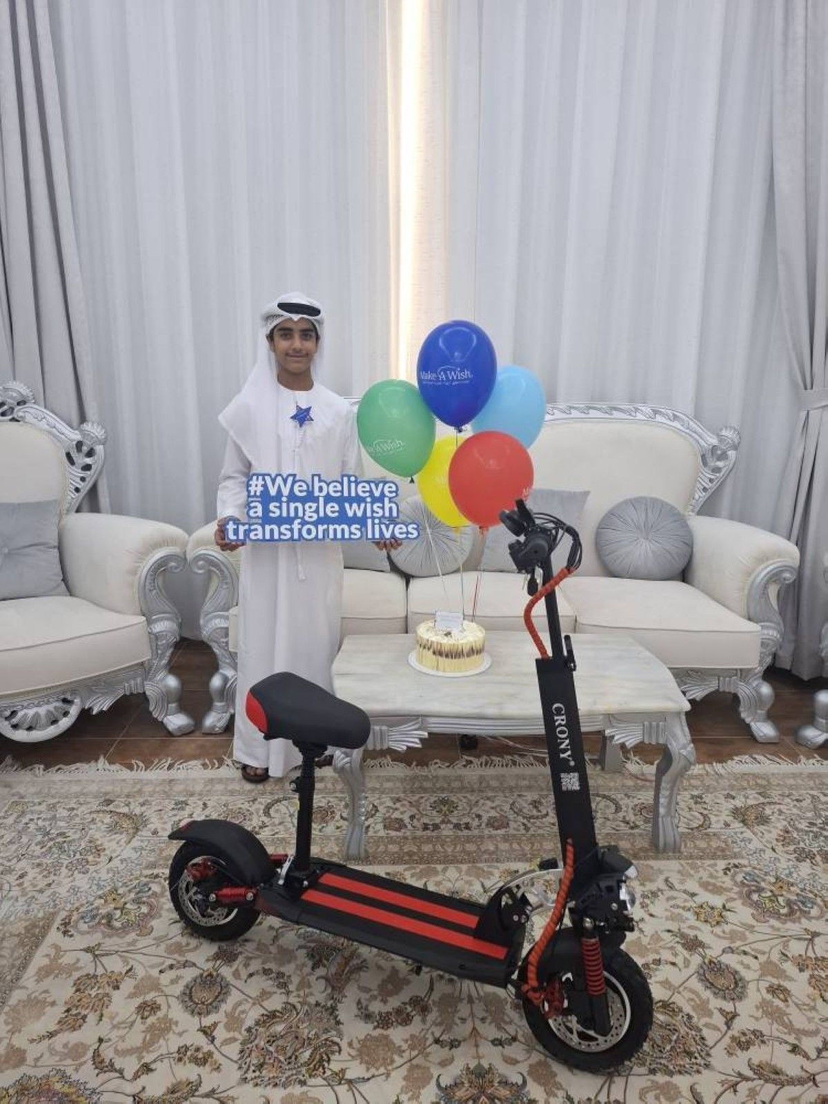 شيخة بنت سيف: كل أمنية تتحقق للأطفال رسالة أمل من الإمارات للعالم