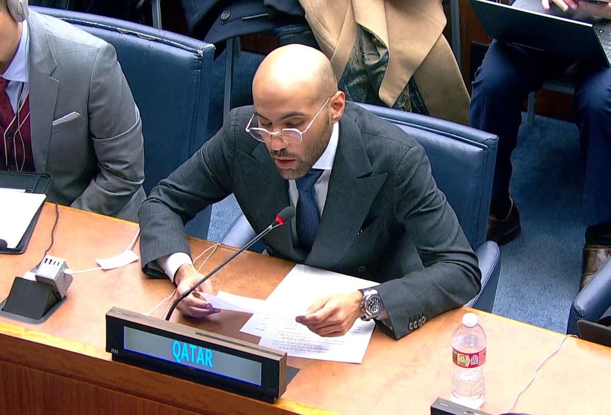 دولة قطر تؤكد أن الاحتلال الإسرائيلي يمثل انتهاكا صارخا لمبادئ القانون الدولي وميثاق الأمم المتحدة وقراراتها ذات الصلة