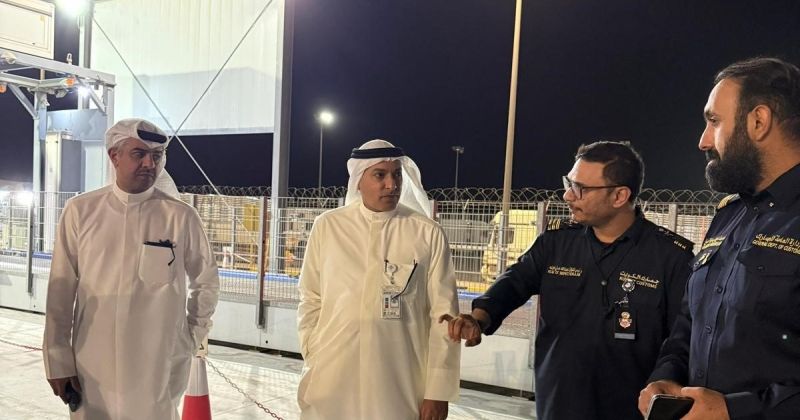 مدير «الجمارك» يتفقد منفذ النويصيب