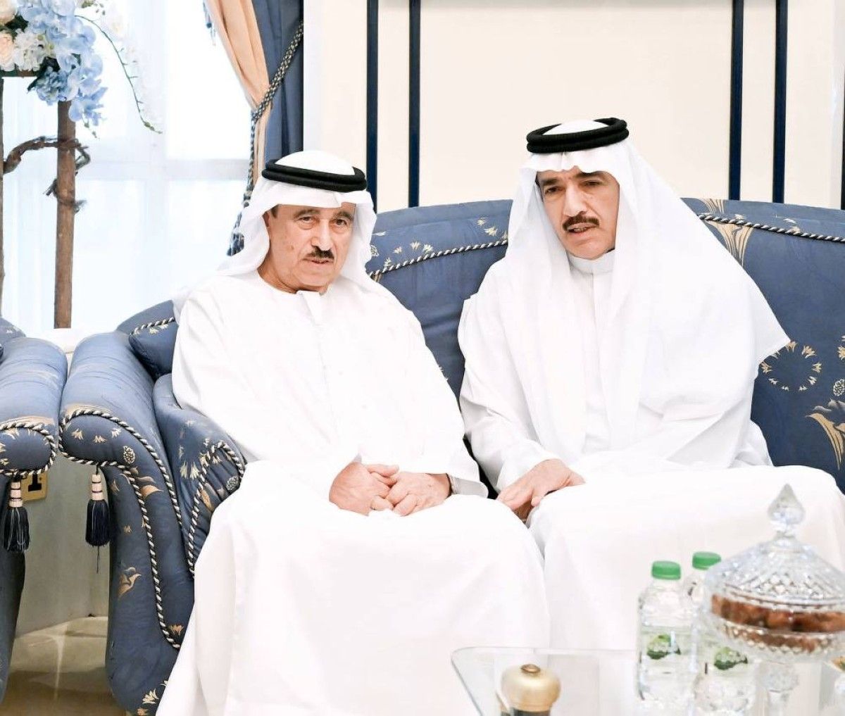 محمد بن راشد يعزّي في وفاة أسامة الشعفار