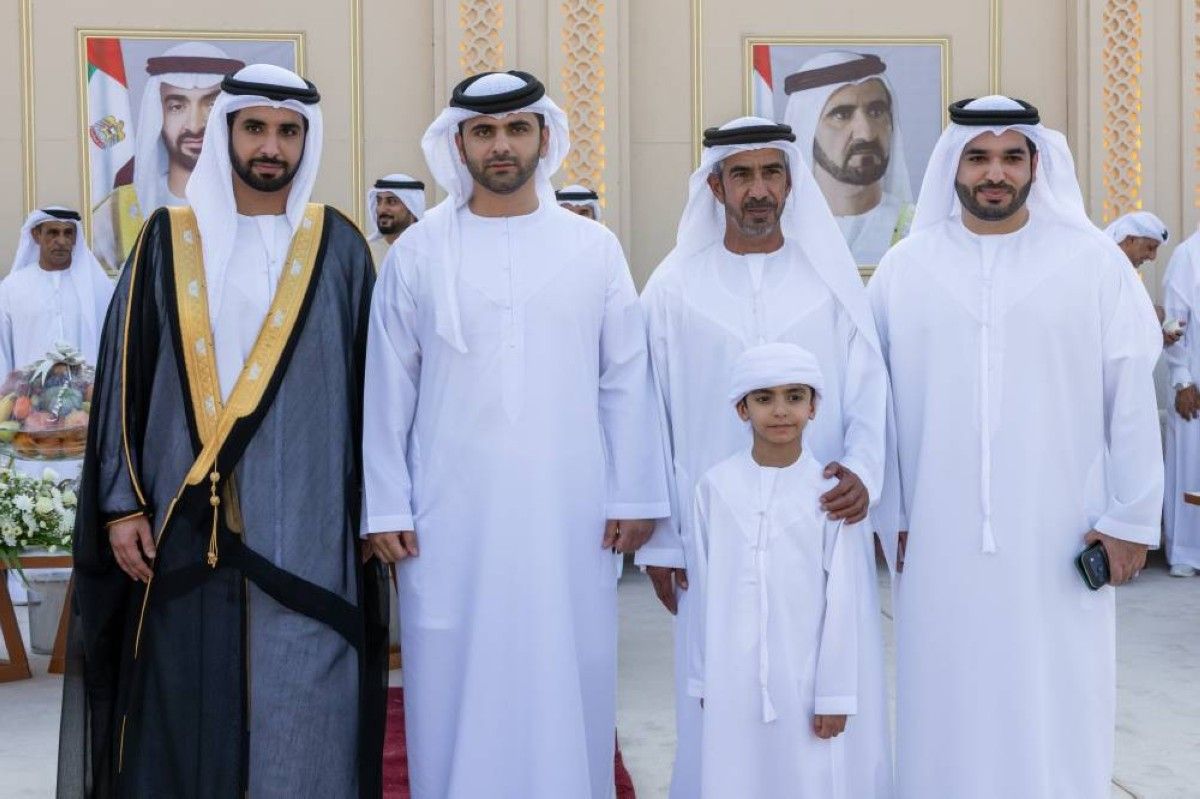 منصور بن محمد يحضر أفراح بوهليبة وبالحصا