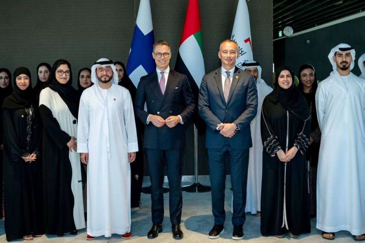 أكاديمية أنور قرقاش الدبلوماسية تستضيف رئيس فنلندا