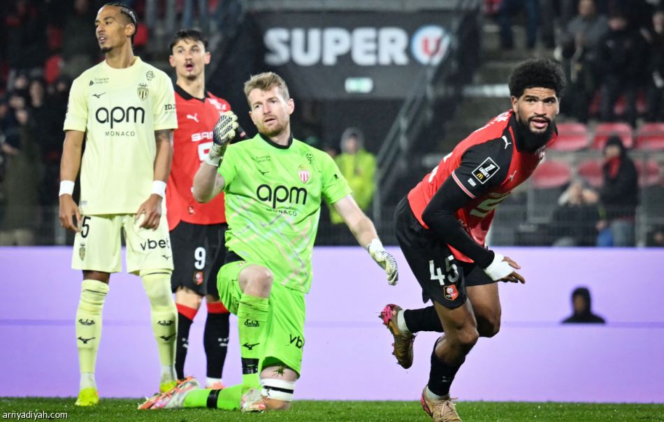 في ليلة عودة بوجبا.. رين يذيق موناكو الخسارة الخامسة