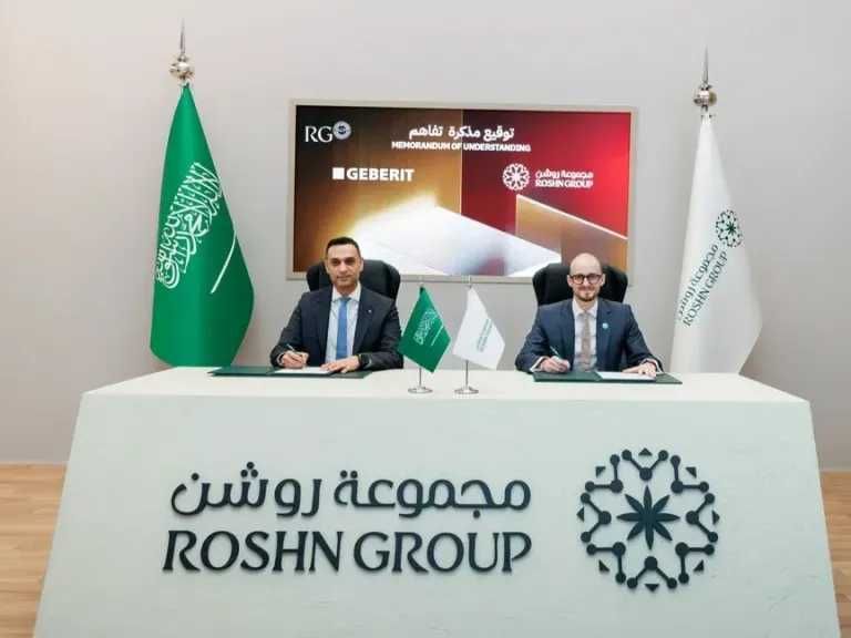 روشن تعلن شراكة استراتيجية مع «جيبريت» لدعم الاستدامة العمرانية وتحسين جودة البناء في السعودية