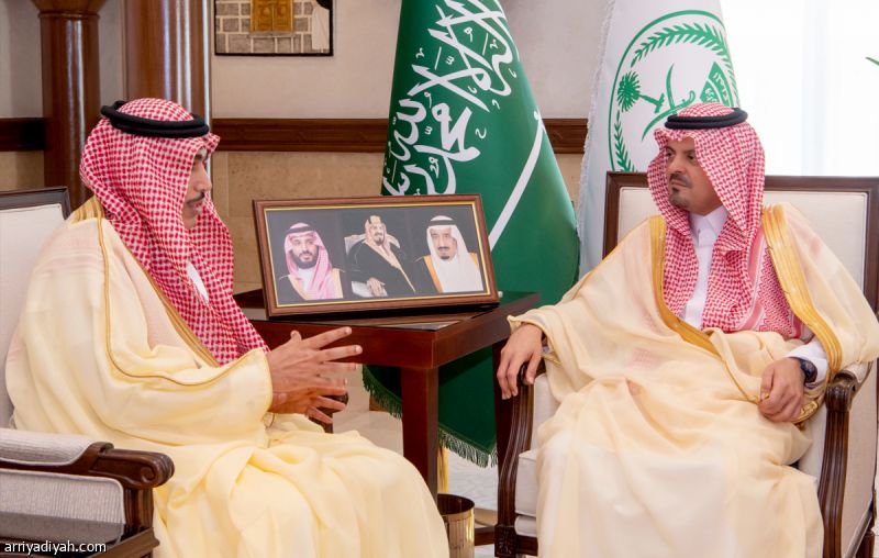 نائب أمير مكة يستقبل إدارة الوحدة المكلفة