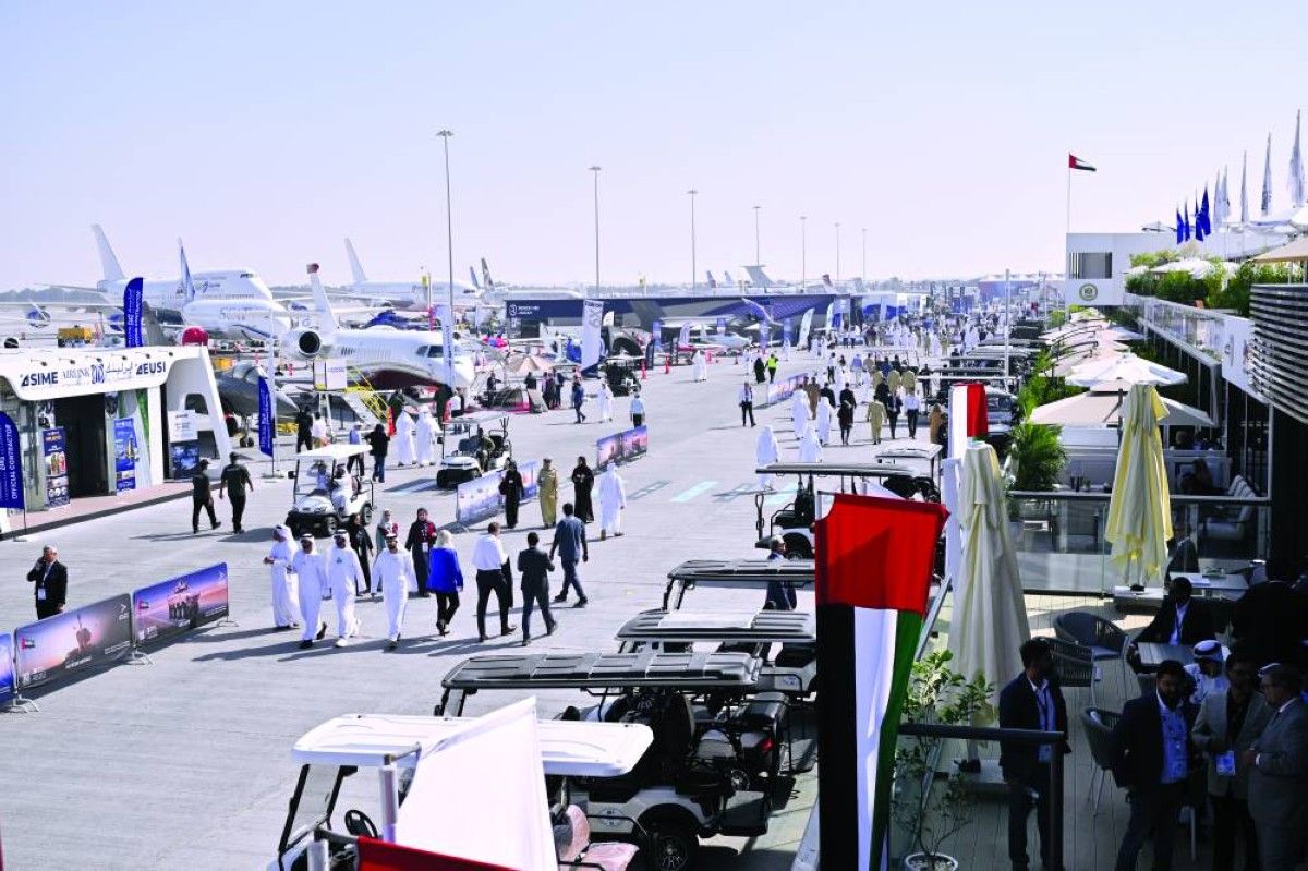 741.37 مليار درهم صفقات قياسية لمعرض دبي للطيران 2025