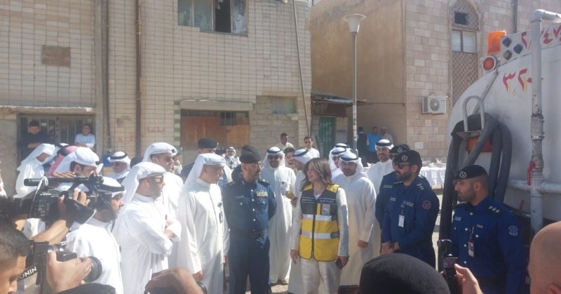 بدء إزالة العقارات المتهالكة في «جليب الشيوخ»