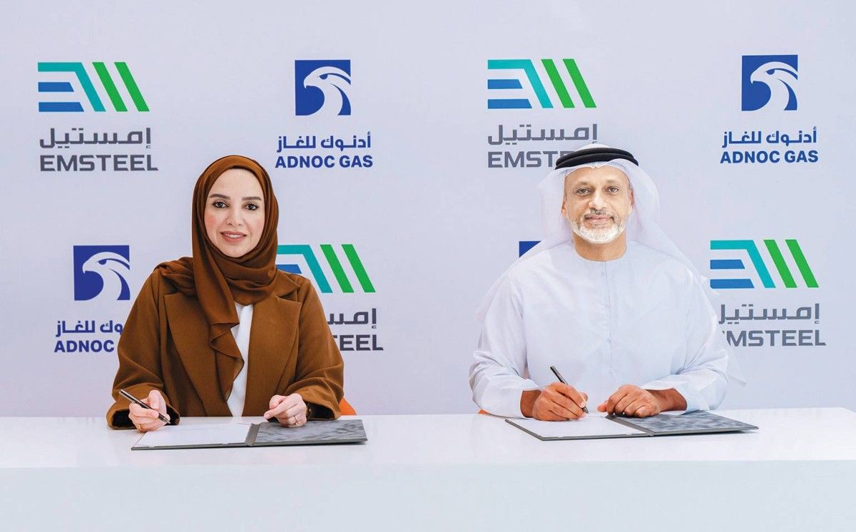 «أدنوك للغاز» و«إمستيل» توقعان اتفاقية لمدة 20 عاماً بقيمة 14.69 مليار درهم لتوريد الغاز