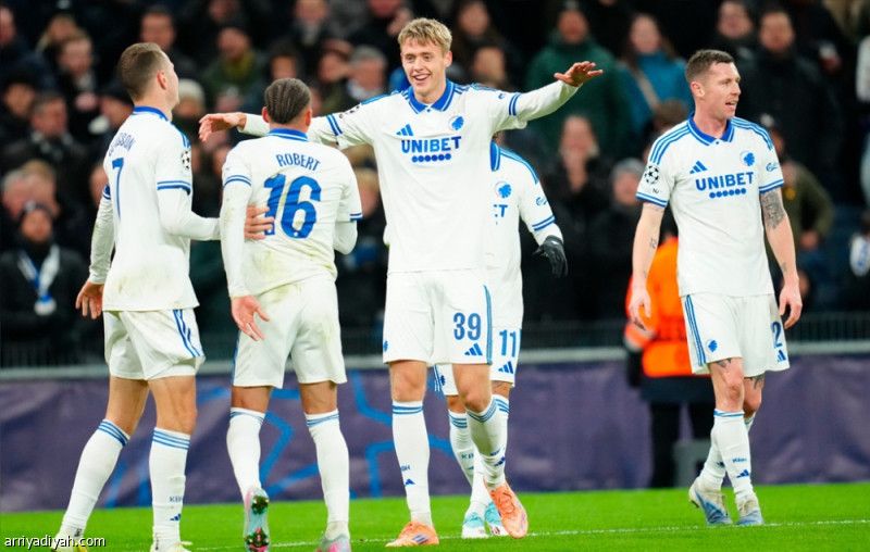 كوبنهاجن يسجل الانتصار الأول في الأبطال