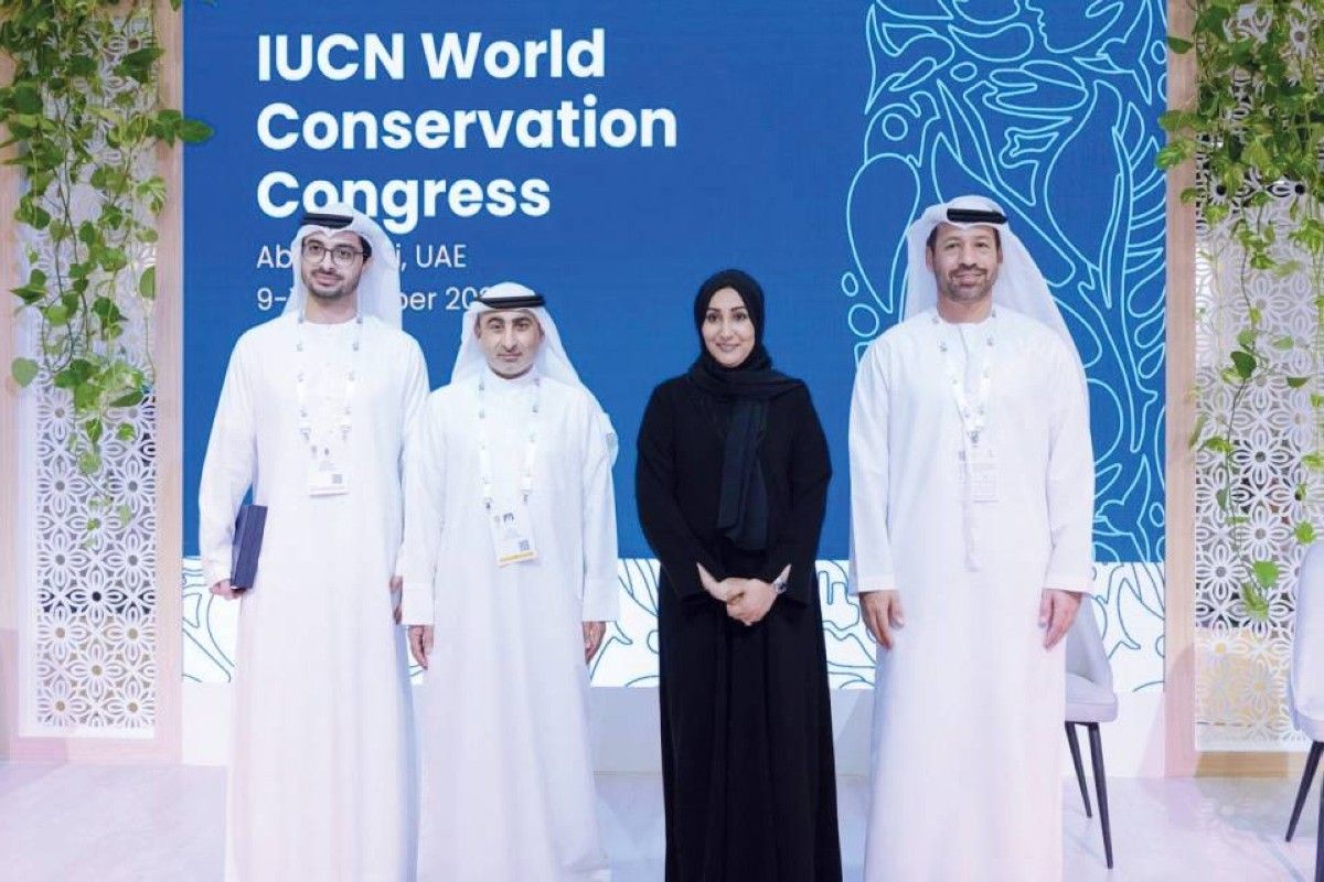 مجموعة تدوير تشارك في نقاش على هامش المؤتمر العالمي للحفاظ على الطبيعة