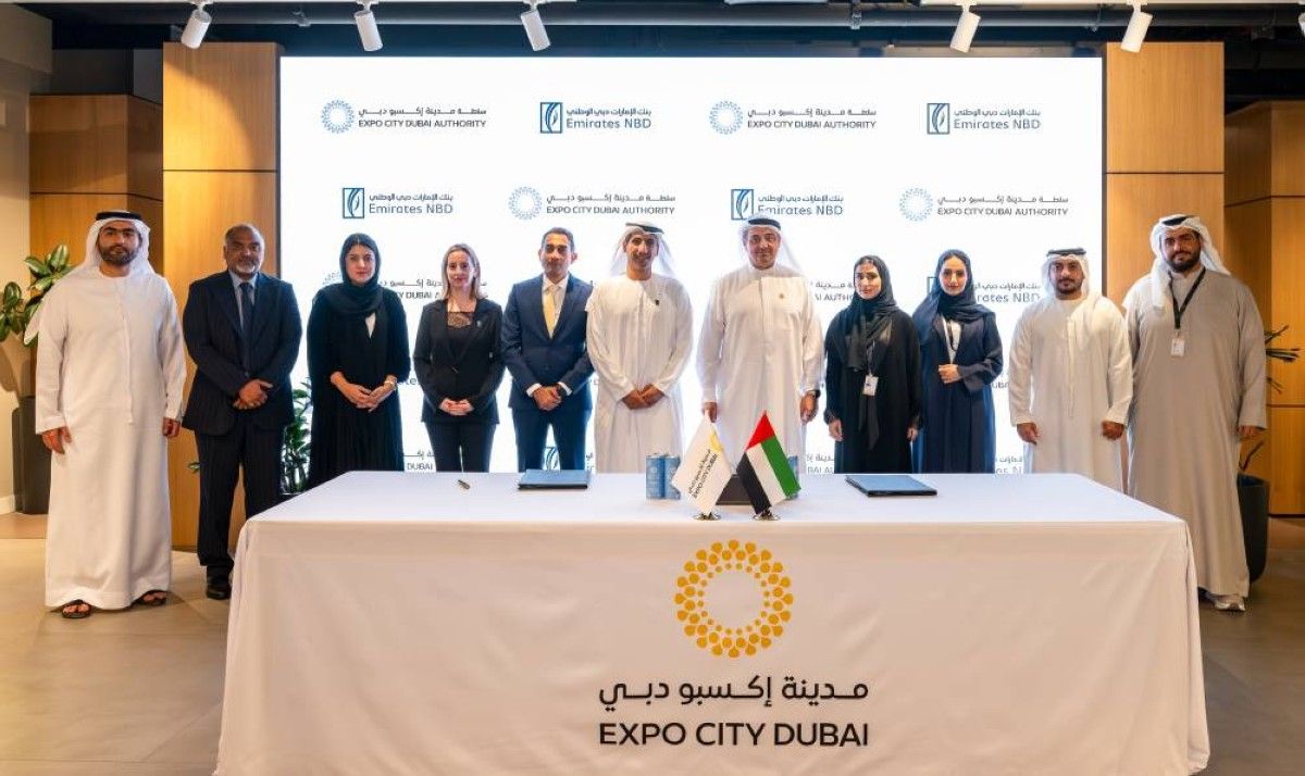 تعاون بين مدينة إكسبو دبي و«الإمارات دبي الوطني» لدعم نمو منظومة الأعمال
