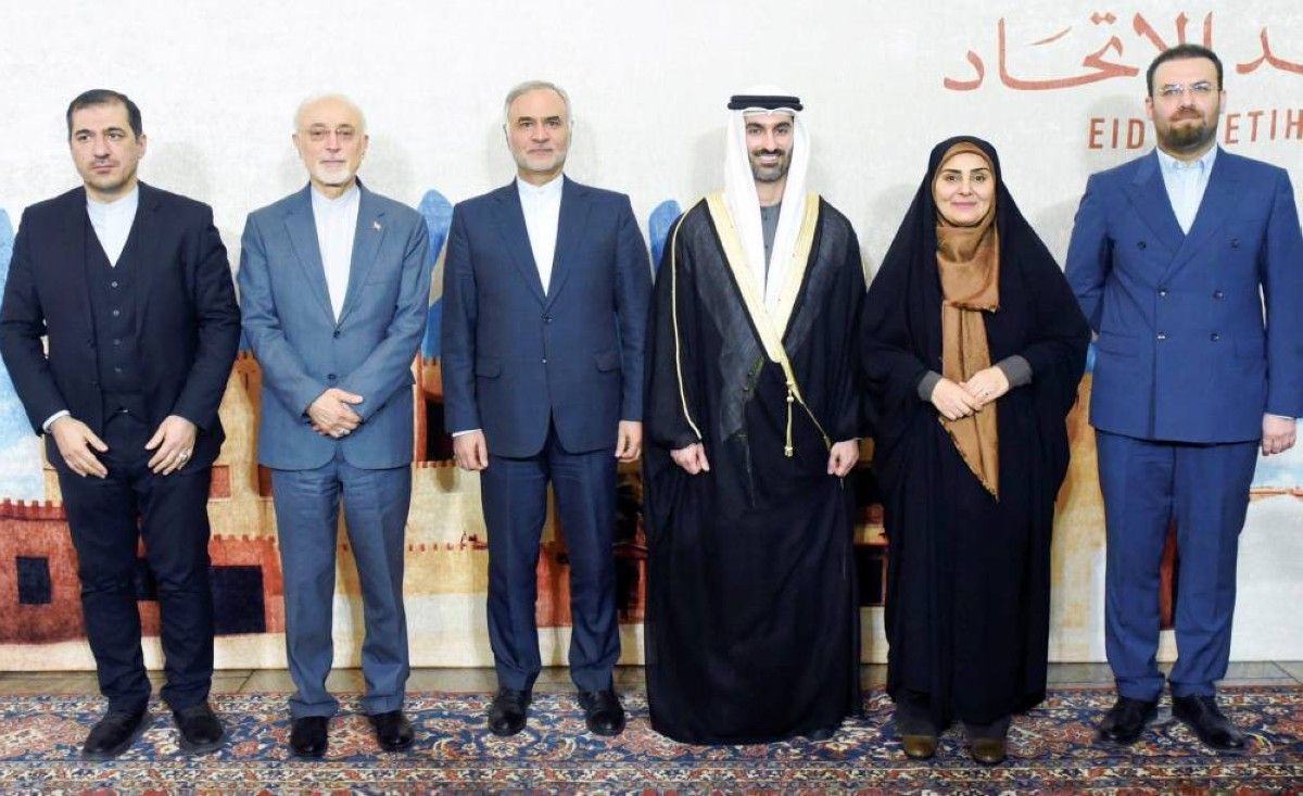 سفارة الدولة في طهران تحتفل بعيد الاتحاد