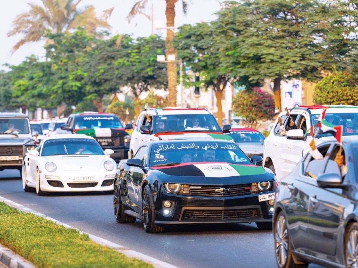 «مسيرة الاتحاد» تصنع مشهداً تاريخياً في دبي