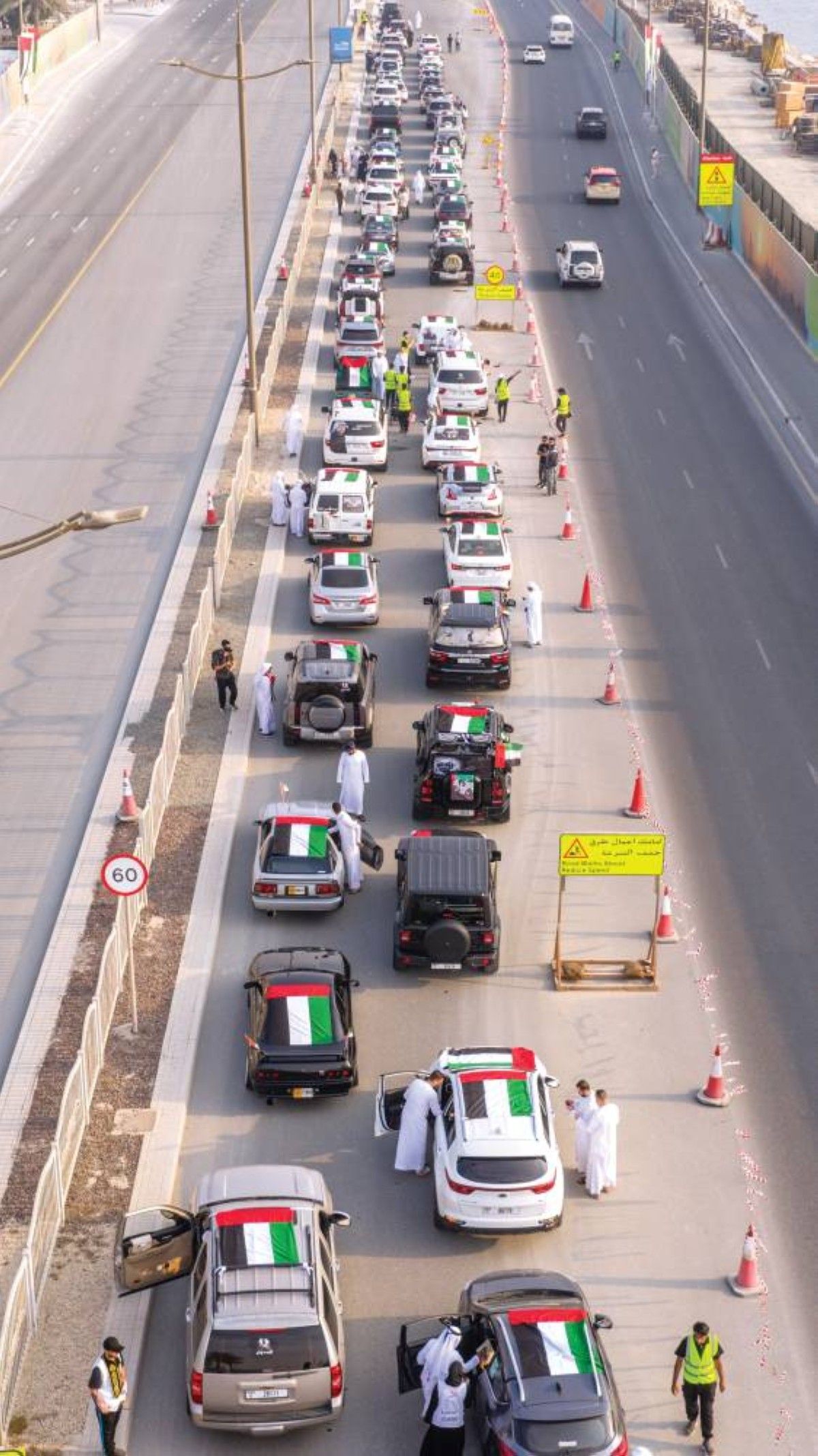 «مسيرة الاتحاد» تصنع مشهداً تاريخياً في دبي