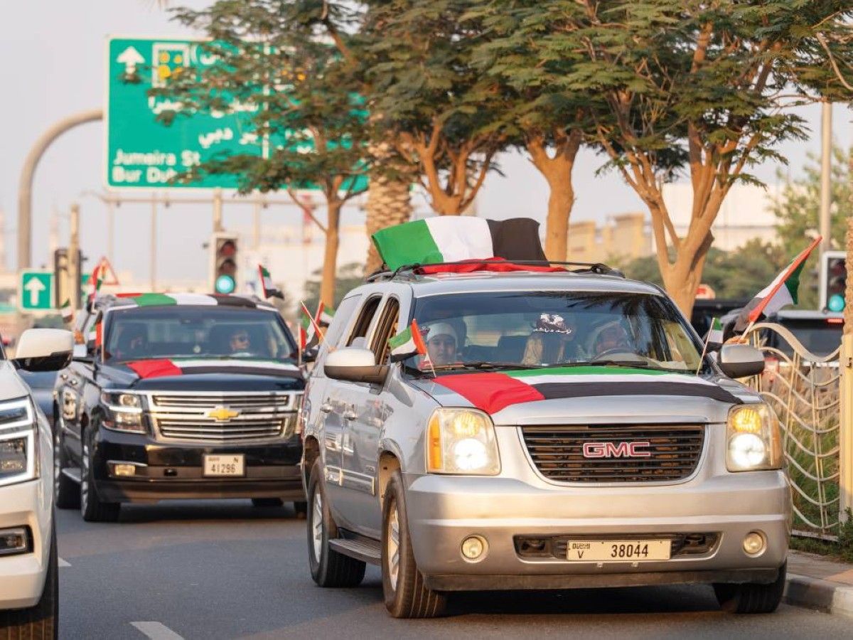 «مسيرة الاتحاد» تصنع مشهداً تاريخياً في دبي