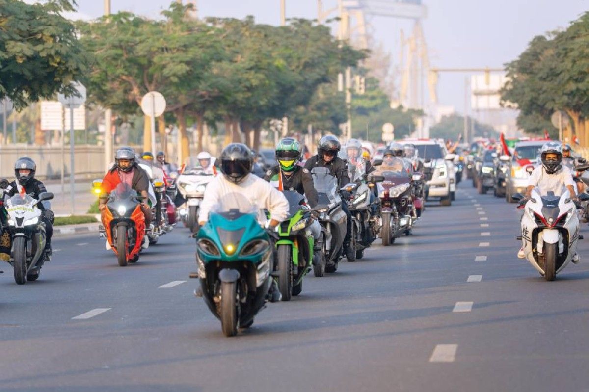 «مسيرة الاتحاد» تصنع مشهداً تاريخياً في دبي