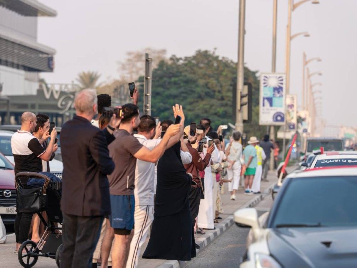 «مسيرة الاتحاد» تصنع مشهداً تاريخياً في دبي